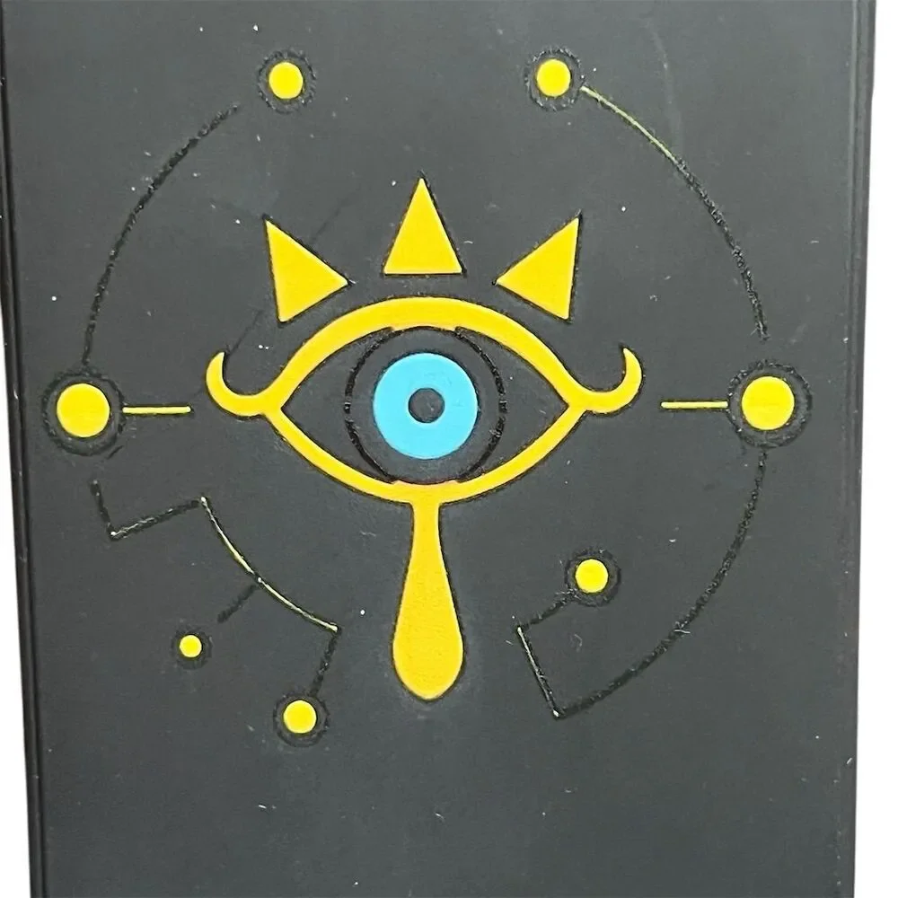 Zelda Sheikah Slate Phone Case for iPhone 13/14/16 Pro Max Black